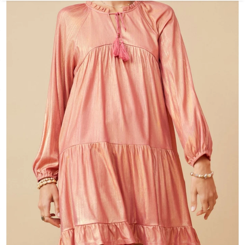 Hayden Girls - Dress Pink Size S
